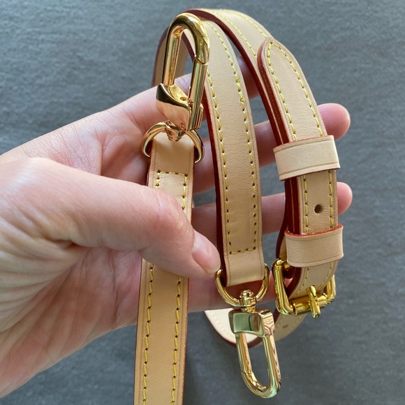 Real Leather Adjustable  Shoulder Strap Pochette Eva Favorite Nano Speedy - Picture 2 of 7